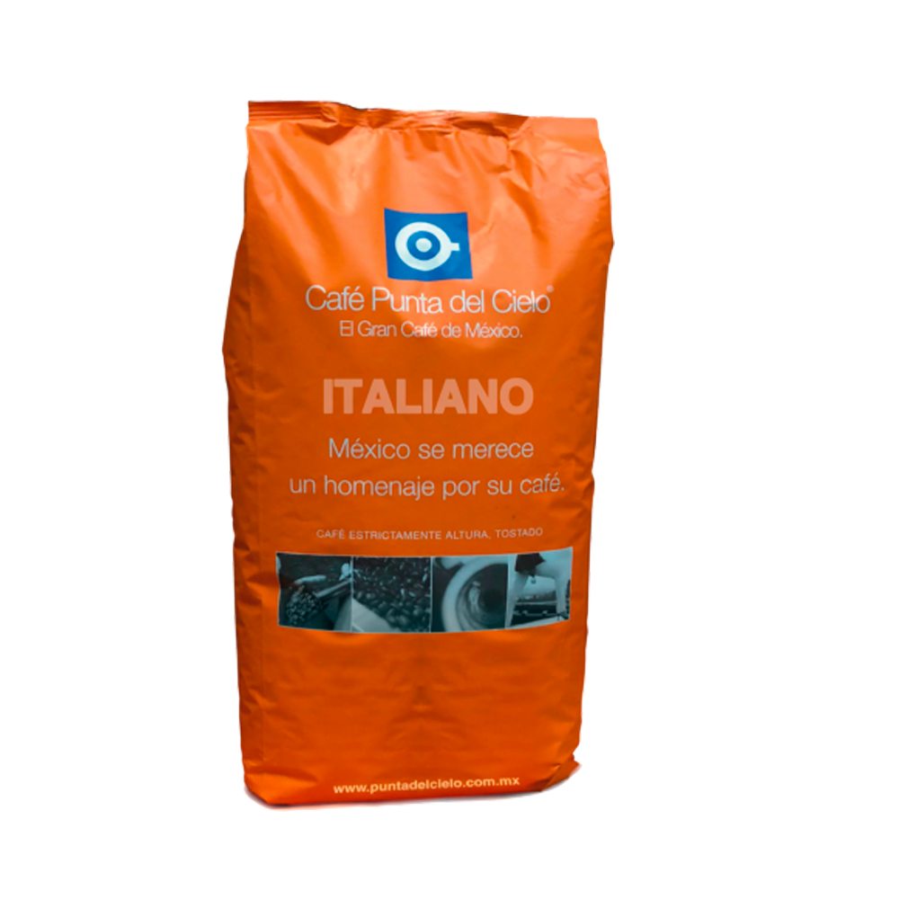 Bolsa de café en grano americano Italiano de – Café Punta