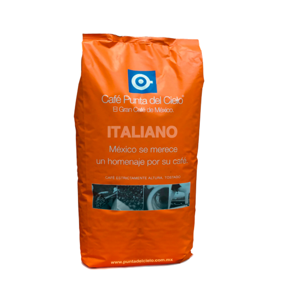 Bolsa de café en grano americano Italiano de 2.5kg